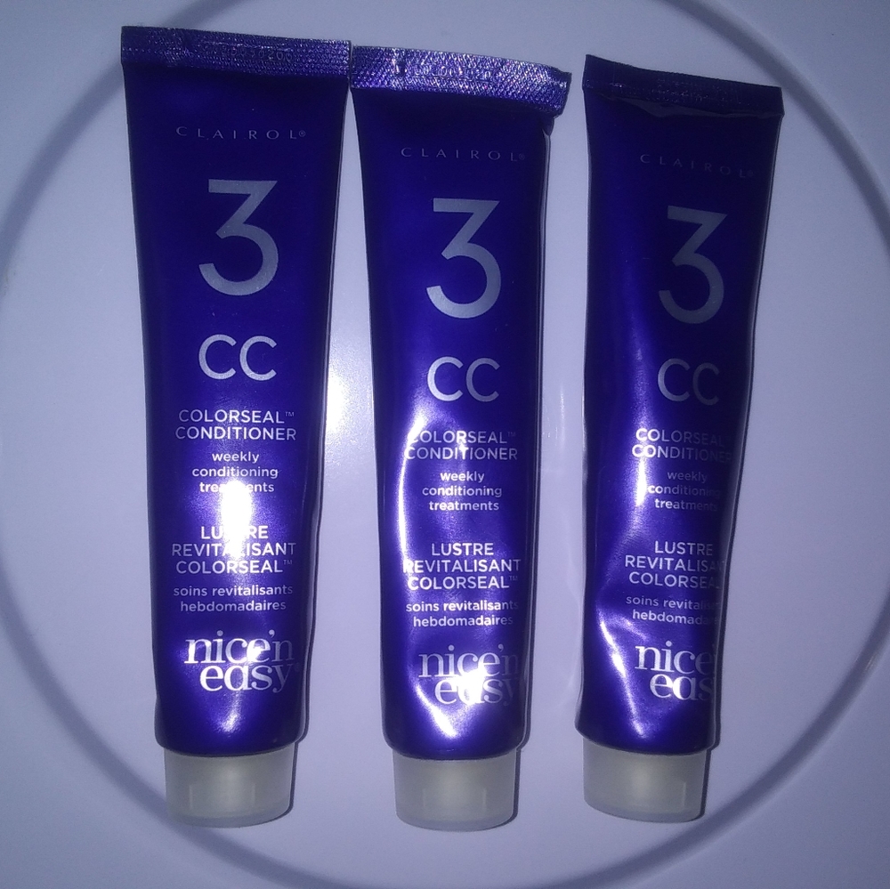 Lot of 3 Clairol Nice' easy Colorseal Cond…